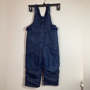 New Snow Bib Overalls Cat & Jack 3T Navy Blue Pants